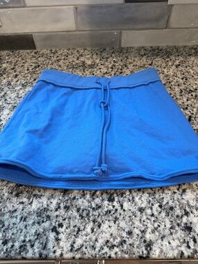 Altar'd State Blue Drawstring Skort